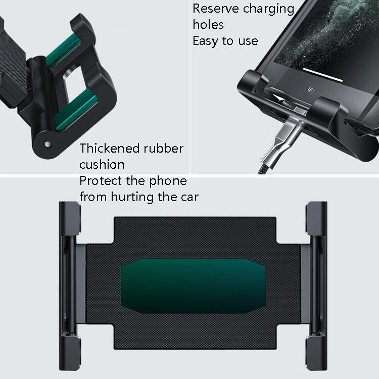 Bus Truck Mobile Phone Bracket Suction Cup Car Mobile Phone Bracket(Folding Flat Back Clip) by bashfashion
