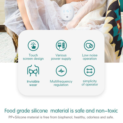 Wearable Automatic Breast Pump Massage Hands-free Invisible Wireless Large Suction Breast Pump S4DW - English by bashfashion