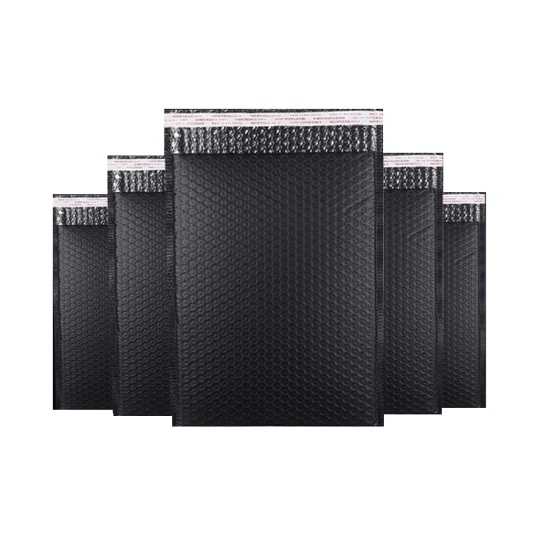 100 PCS Black Co-Extrusion Film Bubble Bag Logistics Packaging Shockproof Express Bag 13x18+4cm by bashfashion