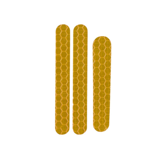 Scooter Stickers Reflective Cursor Scooter Mudguard Reflective Sticker For Ninebot ES2 (Yellow) by bashfashion