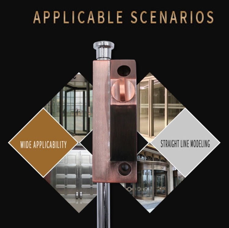 KDS-A013 Zinc Alloy Rotary Door Latch Lock Surface Mounted Spring Rotary Latch Lock, Specification: Black Ancient by bashfashion