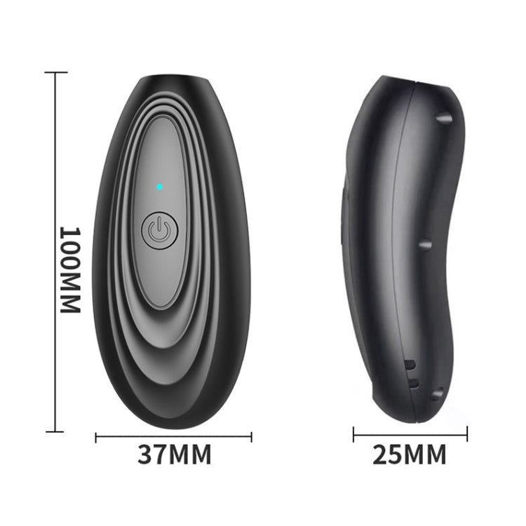 740R Ultrasonic Dried Dog Handheld Scared Dog Anti-Dog Bite Trainer(Black) by bashfashion