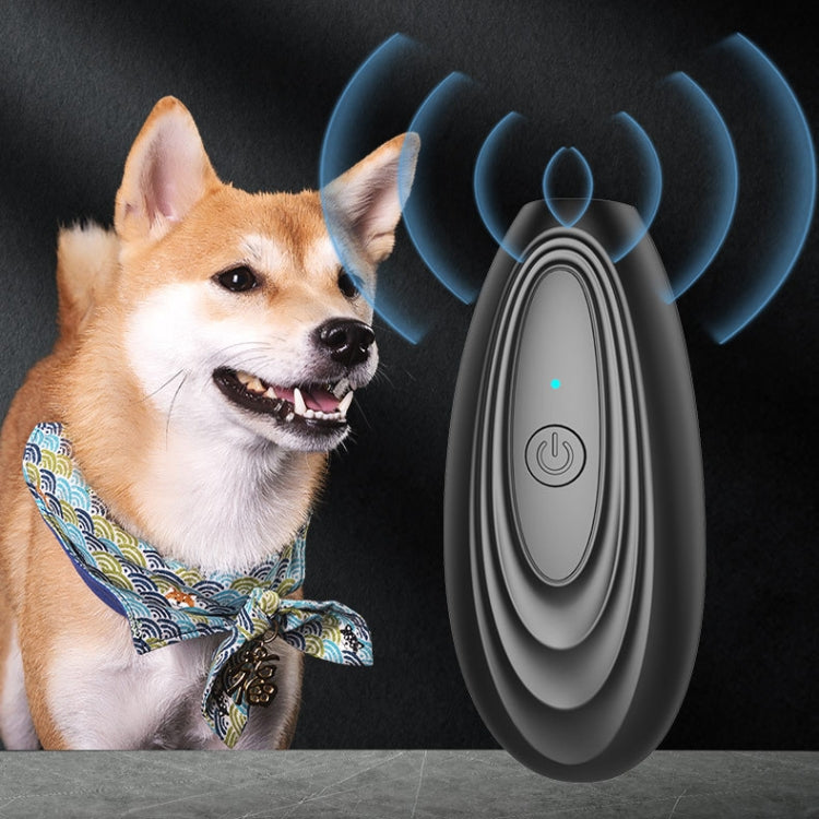 740R Ultrasonic Dried Dog Handheld Scared Dog Anti-Dog Bite Trainer(Black) by bashfashion