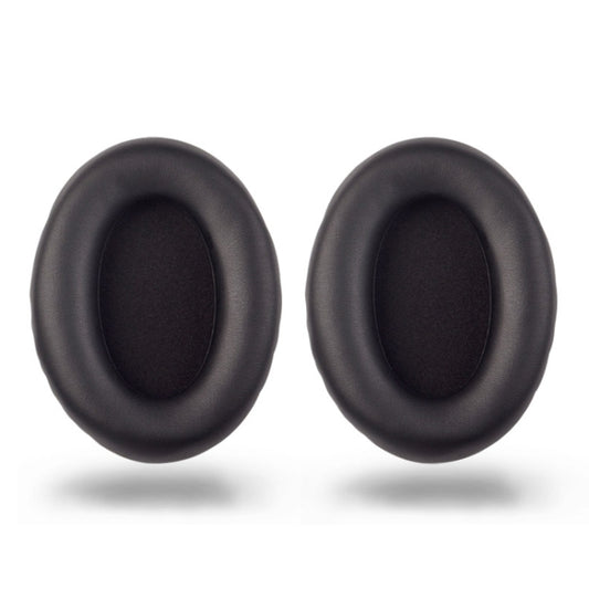2 PCS Headset Comfortable Sponge Cover For Sony WH-1000xm2/xm3/xm4, Colour: (1000X / 1000XM2)Black Lambskin by bashfashion