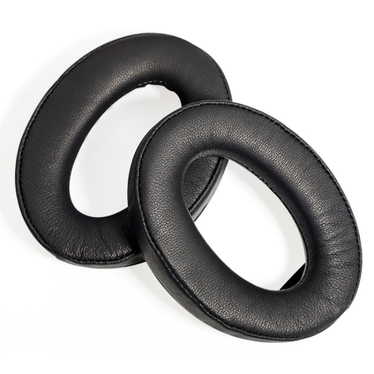 2 PCS Headset Comfortable Sponge Cover For Sony WH-1000xm2/xm3/xm4, Colour: (1000X / 1000XM2)Black Lambskin by bashfashion