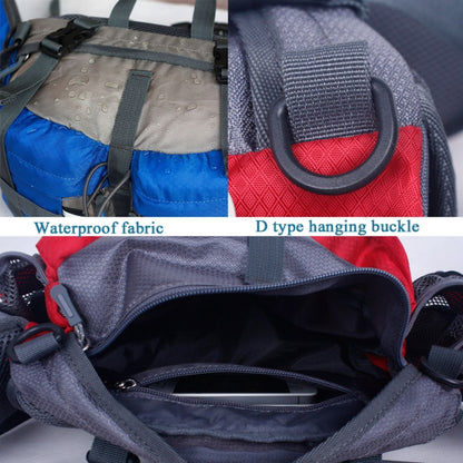 5L Outdoor Sports Multifunctional Cycling Hiking Waist Bag Waterproof Large-Capacity Kettle Bag, Size: 28.5 x 15 x 13cm(Dark Red) by bashfashion