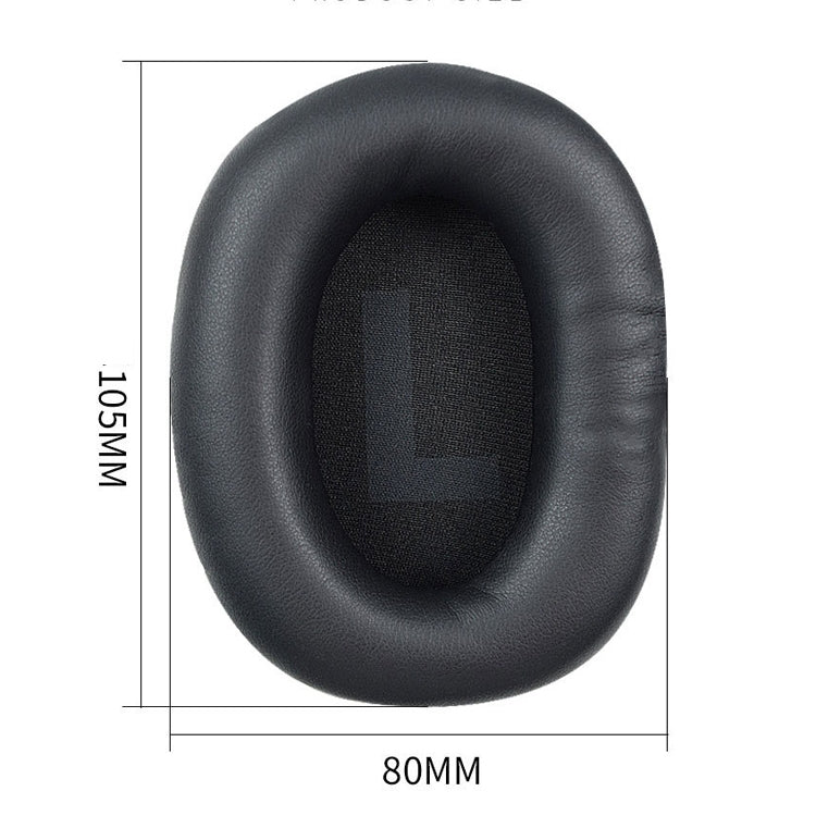 For Logitech GPROX 1pair Headphone Sponge Protective Case(Black Protein Skin) by bashfashion