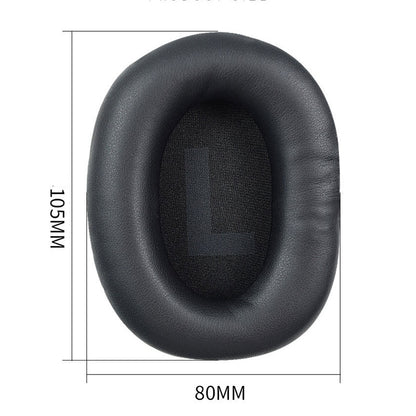 For Logitech GPROX 1pair Headphone Sponge Protective Case(Black Protein Skin) by bashfashion