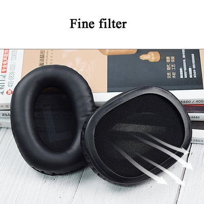 For Logitech GPROX 1pair Headphone Sponge Protective Case(Black Protein Skin) by bashfashion