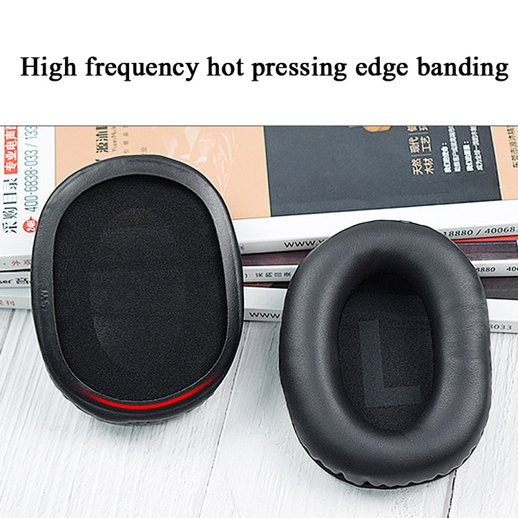 For Logitech GPROX 1pair Headphone Sponge Protective Case(Black Protein Skin) by bashfashion