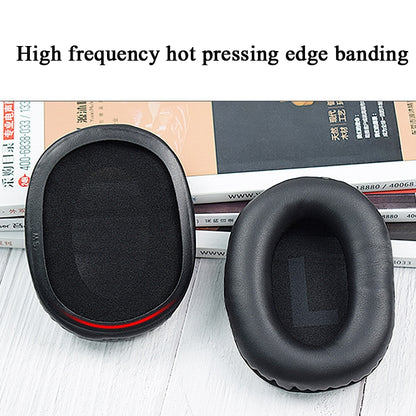 For Logitech GPROX 1pair Headphone Sponge Protective Case(Black Protein Skin) by bashfashion