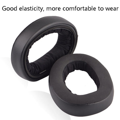 2 PCS Headset Sponge Cover Earmuffs For Sennheiser GSP600 / GSP670 / GSP500 / GSP550 / GSA60(Black) by bashfashion