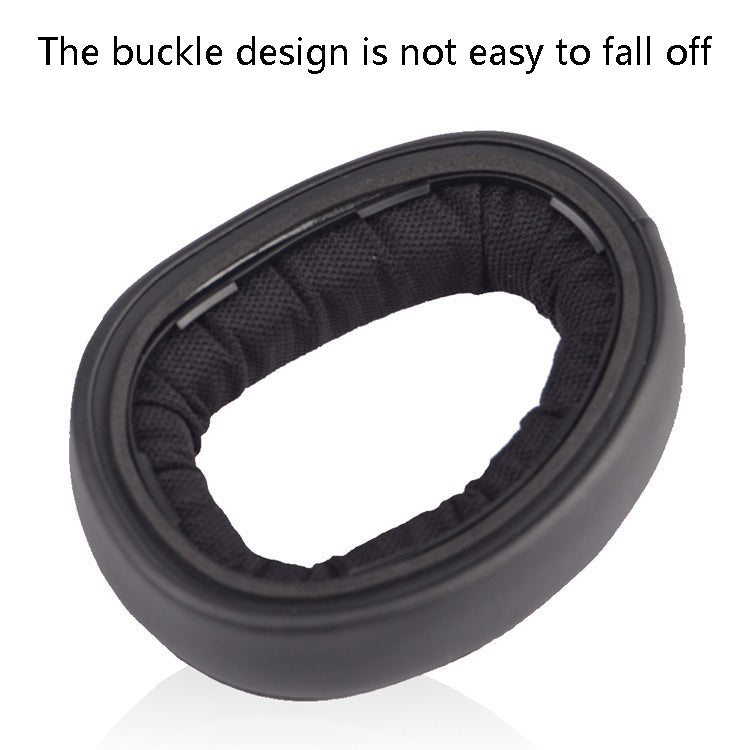 2 PCS Headset Sponge Cover Earmuffs For Sennheiser GSP600 / GSP670 / GSP500 / GSP550 / GSA60(Black) by bashfashion