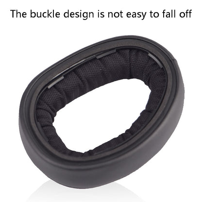 2 PCS Headset Sponge Cover Earmuffs For Sennheiser GSP600 / GSP670 / GSP500 / GSP550 / GSA60(Black) by bashfashion