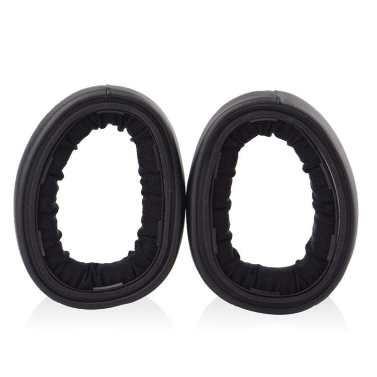 2 PCS Headset Sponge Cover Earmuffs For Sennheiser GSP600 / GSP670 / GSP500 / GSP550 / GSA60(Black) by bashfashion