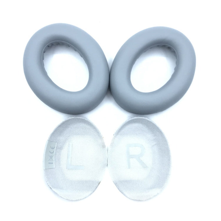 2 PCS Headest Sponge Cover Earmuffs with Cushion For BOSE NC700(Grey) by bashfashion