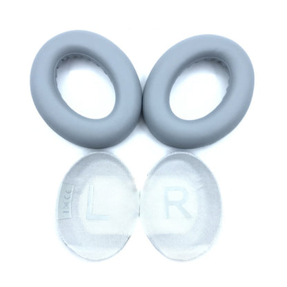 2 PCS Headest Sponge Cover Earmuffs with Cushion For BOSE NC700(Grey) by bashfashion