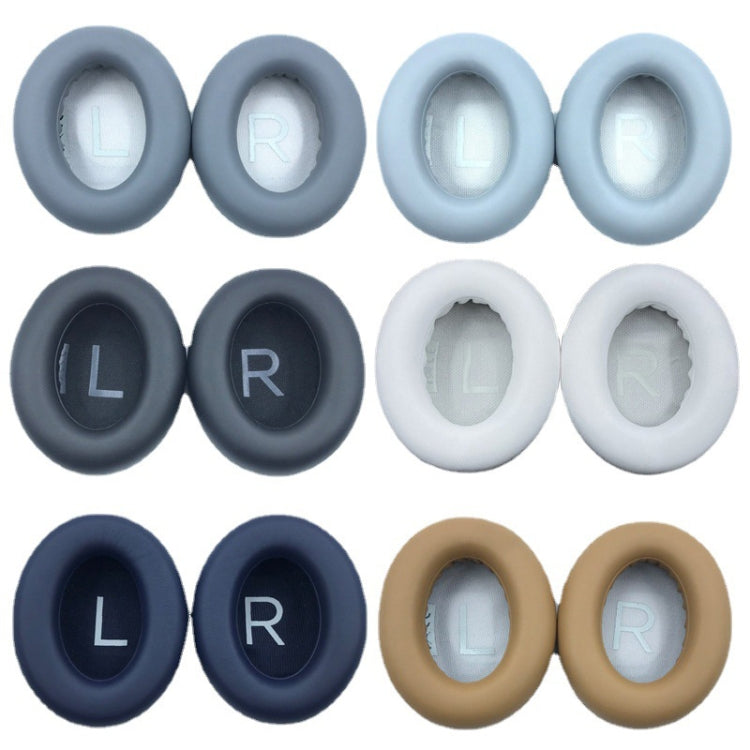 2 PCS Headest Sponge Cover Earmuffs with Cushion For BOSE NC700(Grey) by bashfashion