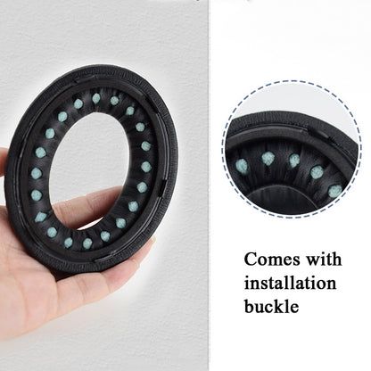 2 PCS Headest Sponge Cover Earmuffs with Cushion For BOSE NC700(Black) by bashfashion