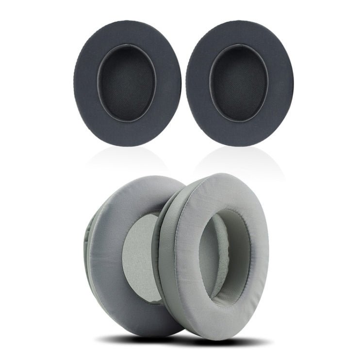 2 PCS Ice Feeling Gel Earmuffs Sponge Sleeve Earmuffs Are Suitable for Razer Meng Cat Pink Crystal Edition Beihai Giant Monster V2 RGB Symphony Headphones(Gray) by bashfashion