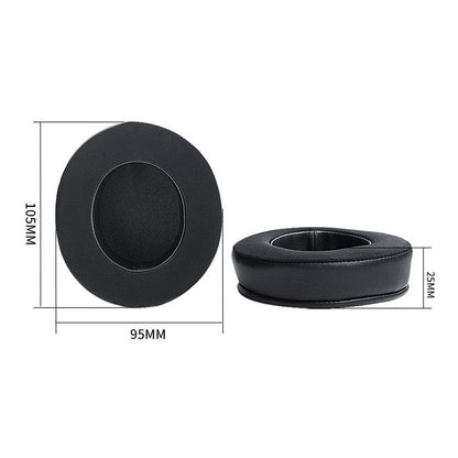 2 PCS Ice Feeling Gel Earmuffs Sponge Sleeve Earmuffs Are Suitable for Razer Meng Cat Pink Crystal Edition Beihai Giant Monster V2 RGB Symphony Headphones(Gray) by bashfashion