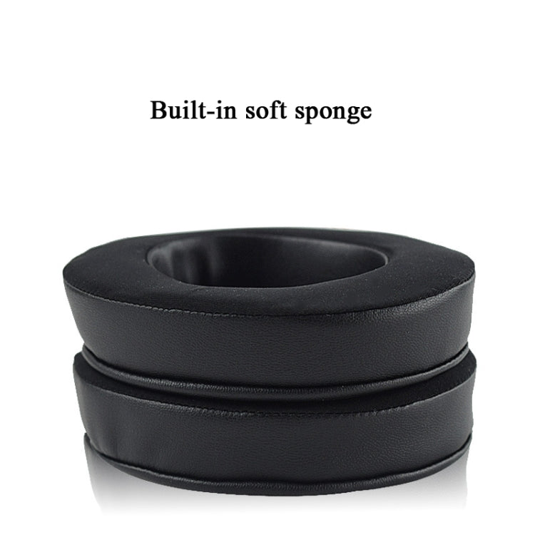 2 PCS Ice Feeling Gel Earmuffs Sponge Sleeve Earmuffs Are Suitable for Razer Meng Cat Pink Crystal Edition Beihai Giant Monster V2 RGB Symphony Headphones(Gray) by bashfashion