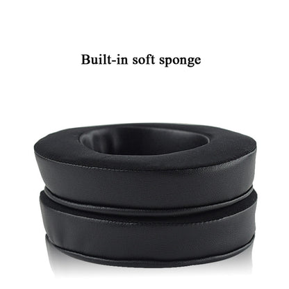 2 PCS Ice Feeling Gel Earmuffs Sponge Sleeve Earmuffs Are Suitable for Razer Meng Cat Pink Crystal Edition Beihai Giant Monster V2 RGB Symphony Headphones(Gray) by bashfashion