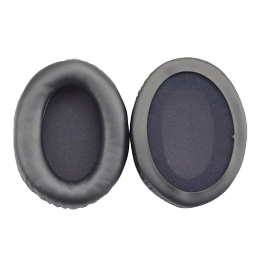 2 PCS Headset Sponge Cover Ear Pad Leather Case For Kingston Cloud Silver II, Colour: Black by bashfashion