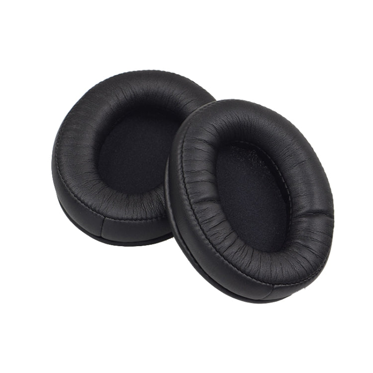 2 PCS Headset Sponge Cover Ear Pad Leather Case For Kingston Cloud Silver II, Colour: Black Splicing by bashfashion