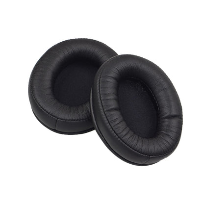 2 PCS Headset Sponge Cover Ear Pad Leather Case For Kingston Cloud Silver II, Colour: Black Splicing by bashfashion