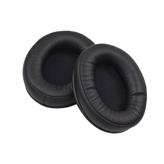 2 PCS Headset Sponge Cover Ear Pad Leather Case For Kingston Cloud Silver II, Colour: Black Splicing by bashfashion