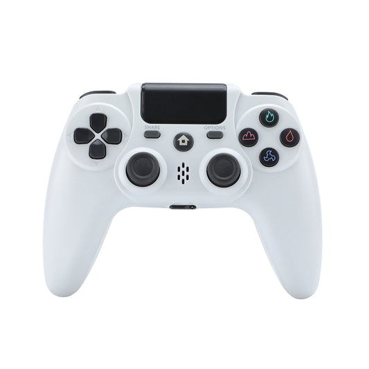 ZR486 Wireless Game Controller For PS4, Product color: White by bashfashion