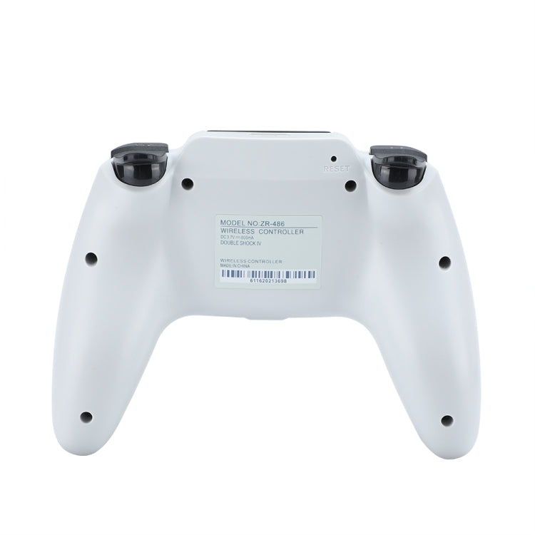 ZR486 Wireless Game Controller For PS4, Product color: White by bashfashion