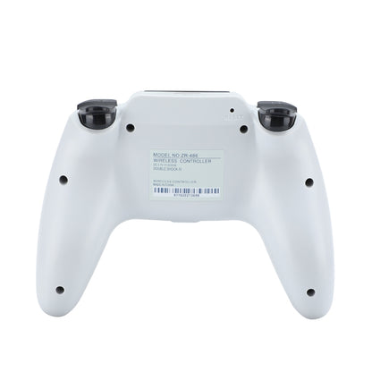ZR486 Wireless Game Controller For PS4, Product color: White by bashfashion