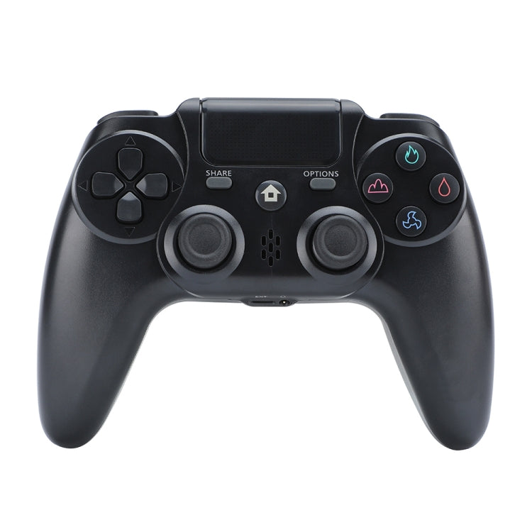 ZR486 Wireless Game Controller For PS4, Product color: Black by bashfashion