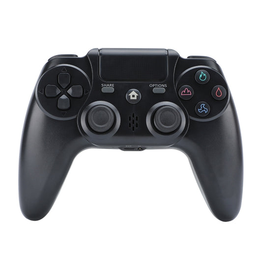 ZR486 Wireless Game Controller For PS4, Product color: Black by bashfashion