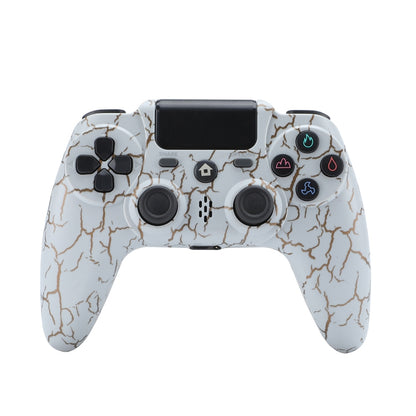 ZR486 Wireless Game Controller For PS4, Product color: Burst by bashfashion