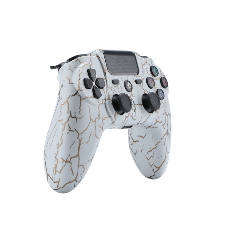 ZR486 Wireless Game Controller For PS4, Product color: Burst by bashfashion