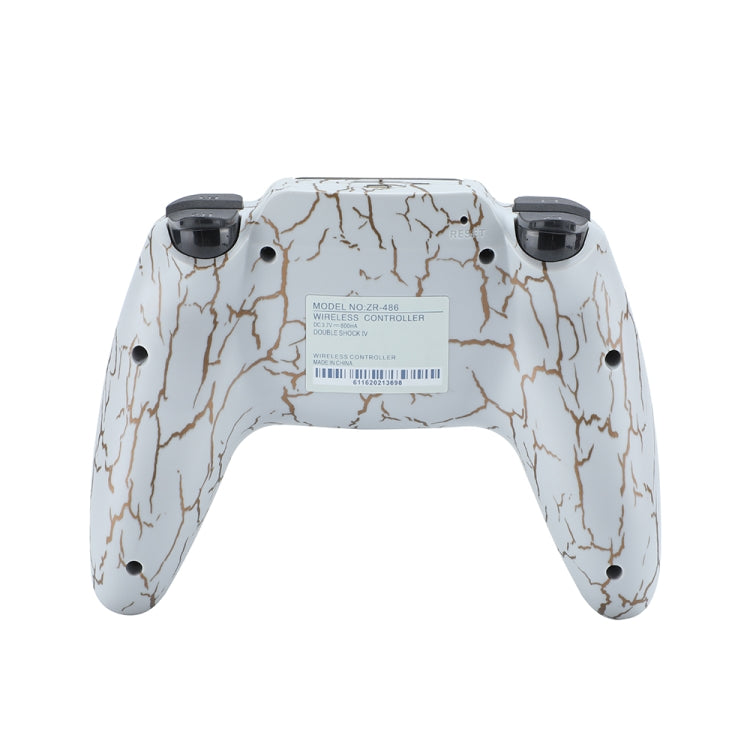 ZR486 Wireless Game Controller For PS4, Product color: Burst by bashfashion