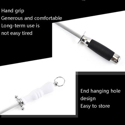 Style 6 Grinding Rod Stainless Steel Kitchen Sharpening Tool by bashfashion