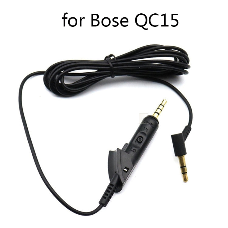 3 PCS 3.5mm to 3.5mm Replacement Audio Cable For Bose QC15 / QC2, Length: 1.8 m by bashfashion