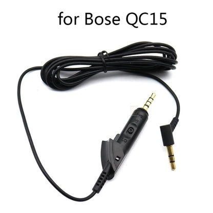 3 PCS 3.5mm to 3.5mm Replacement Audio Cable For Bose QC15 / QC2, Length: 1.8 m by bashfashion