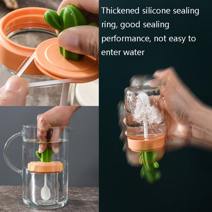 1160 Cactus Kitchen Season Tank Seasoning Bottle Combination Set, Layer (specification): Four Packs by bashfashion