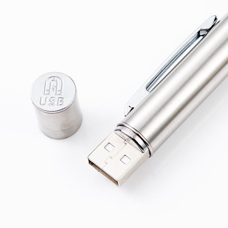 Woods Lamp Cat Moss Detection Lamp Cat Urine Blackhead 365UV Black Mirror Ultraviolet Fluorescent Agent Money Detector Lamp(Silver) by bashfashion