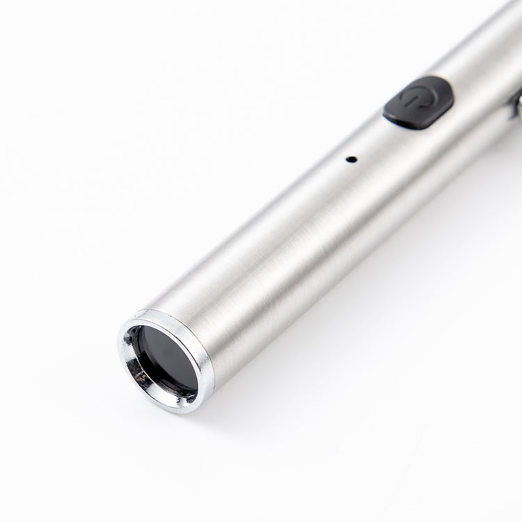 Woods Lamp Cat Moss Detection Lamp Cat Urine Blackhead 365UV Black Mirror Ultraviolet Fluorescent Agent Money Detector Lamp(Silver) by bashfashion