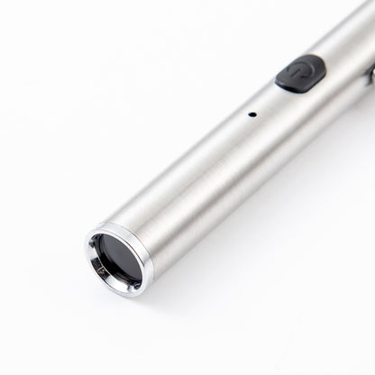 Woods Lamp Cat Moss Detection Lamp Cat Urine Blackhead 365UV Black Mirror Ultraviolet Fluorescent Agent Money Detector Lamp(Silver) by bashfashion