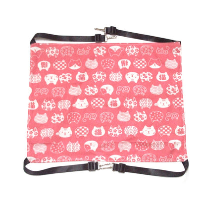 PE-160 Canvas Hanging Cat Cage Hammock Adjustable Length Swing Pet Nest, Size: S(Pink Winning Cat) by bashfashion