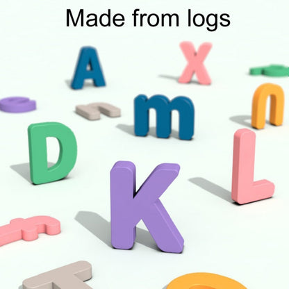 English Letter Word Spelling Learning Toy Wooden Puzzle Practice Cards(Yellow Box) by bashfashion