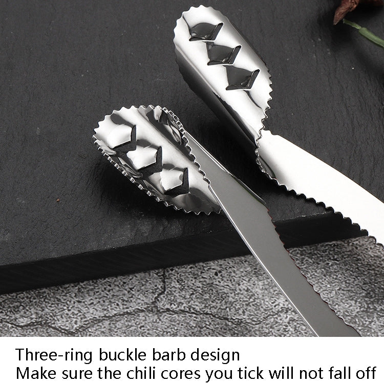 Stainless Steel Pepper Core Remover Tomato Core Remover by bashfashion