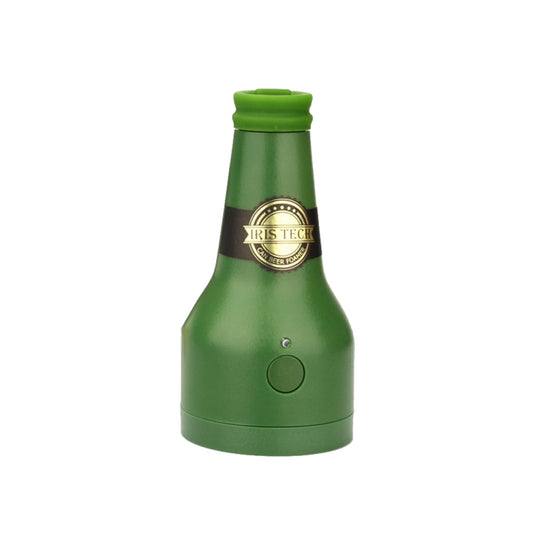Ultrasonic Canned Beer Bubbler Wine Bottle Shape Beer Bubbler(Green) by bashfashion